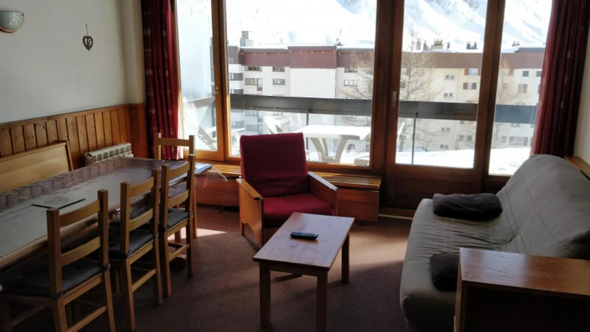 Lägenhet Appartement 3 Pieces Pres Des Pistes Avec Balcon Et Wifi A Tignes - Fr-1-502-567